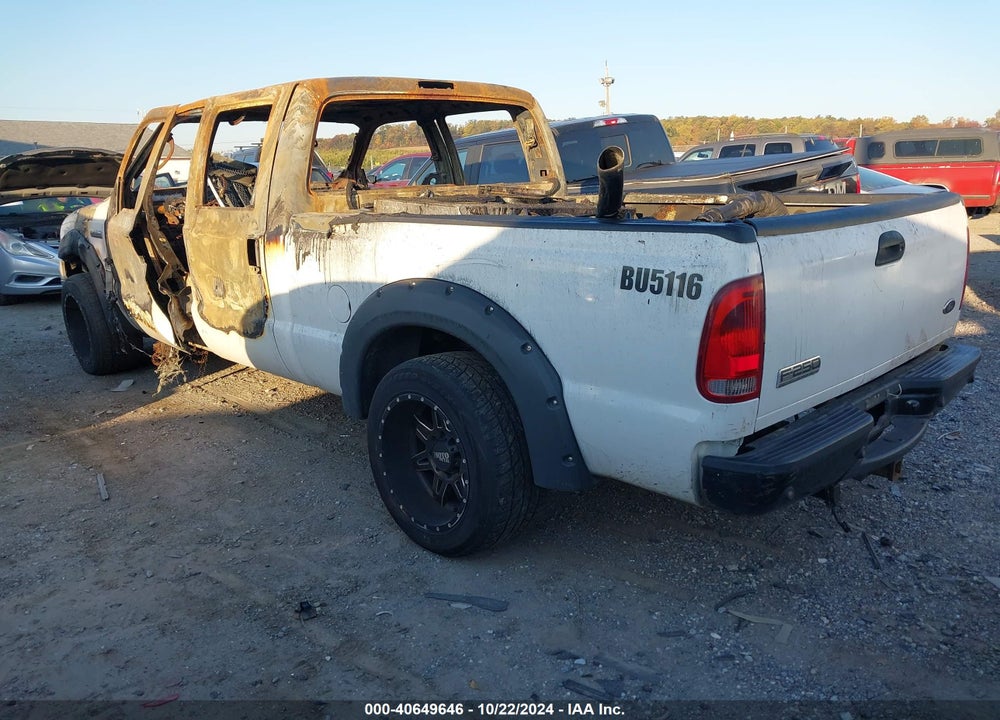2003 FORD SUPER DUTY F-250 VIN: 1FTNW20P63EC85663