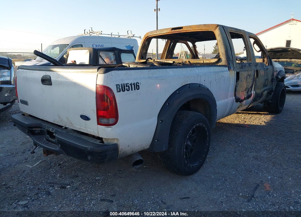 2003 FORD SUPER DUTY F-250 VIN: 1FTNW20P63EC85663