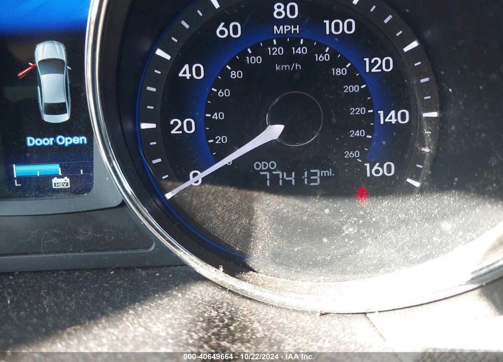 2014 HYUNDAI SONATA HYBRID VIN: KMHEC4A46EA117665