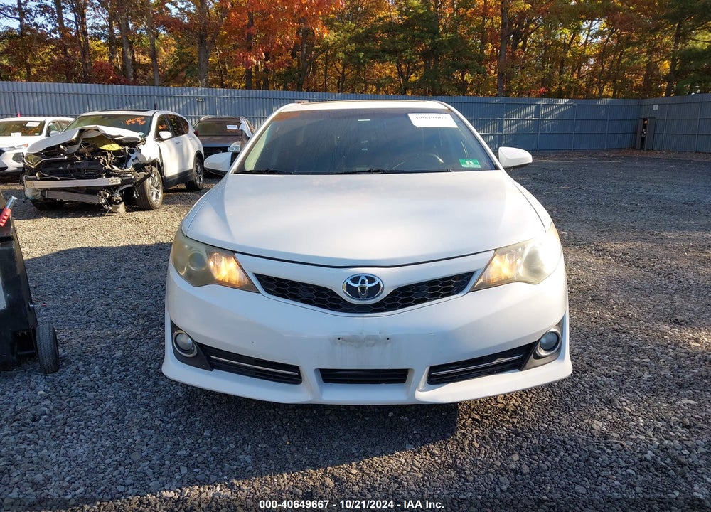 2012 TOYOTA CAMRY SE VIN: 4T1BF1FK0CU556355