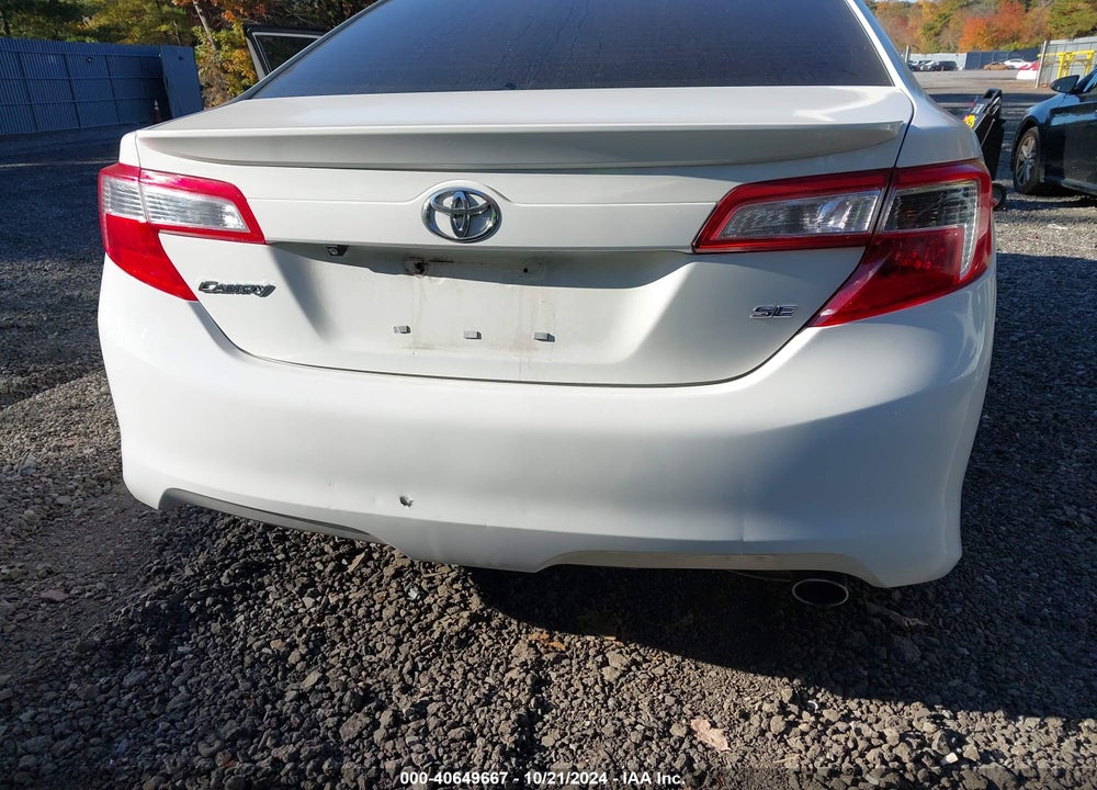 2012 TOYOTA CAMRY SE VIN: 4T1BF1FK0CU556355