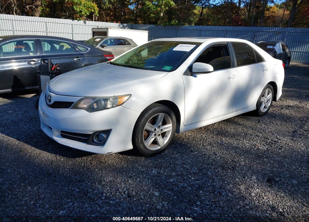 2012 TOYOTA CAMRY SE VIN: 4T1BF1FK0CU556355