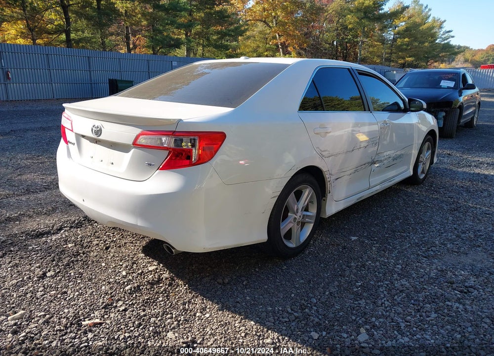 2012 TOYOTA CAMRY SE VIN: 4T1BF1FK0CU556355