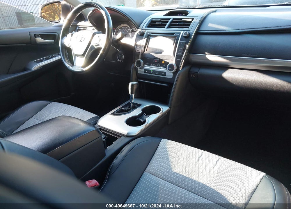 2012 TOYOTA CAMRY SE VIN: 4T1BF1FK0CU556355
