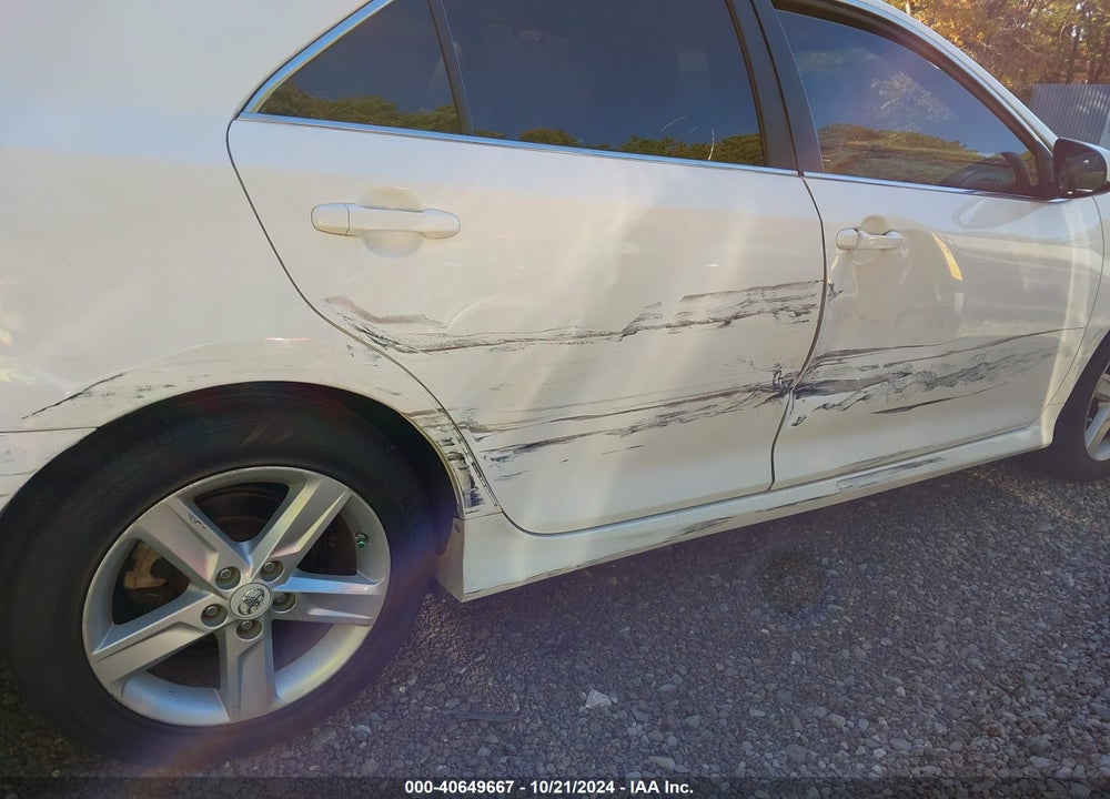 2012 TOYOTA CAMRY SE VIN: 4T1BF1FK0CU556355