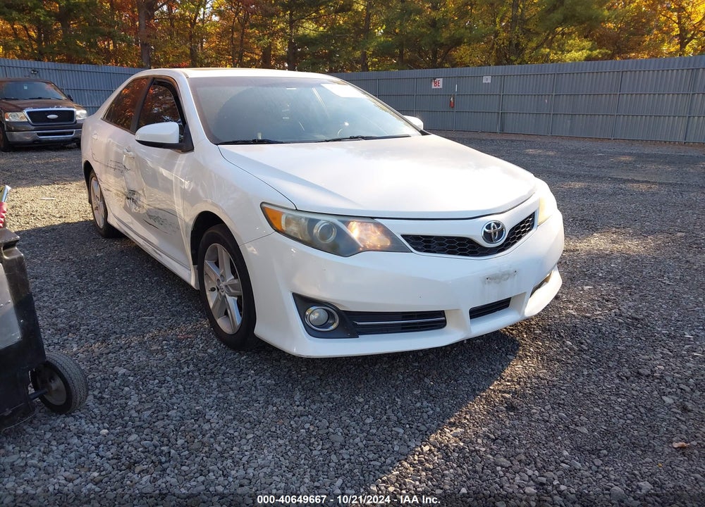 2012 TOYOTA CAMRY SE VIN: 4T1BF1FK0CU556355