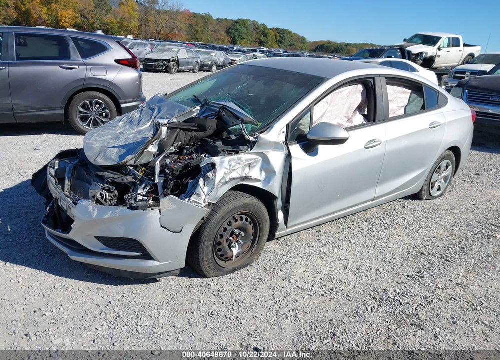 2017 CHEVROLET CRUZE LS AUTO VIN: 1G1BC5SM7H7170896