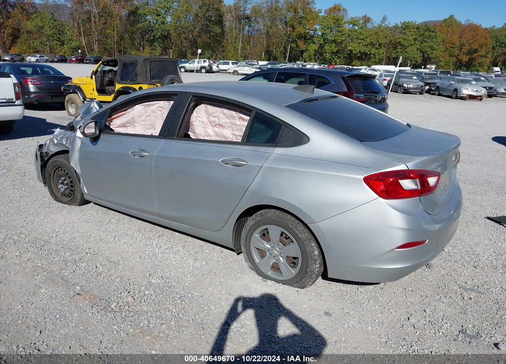 2017 CHEVROLET CRUZE LS AUTO VIN: 1G1BC5SM7H7170896