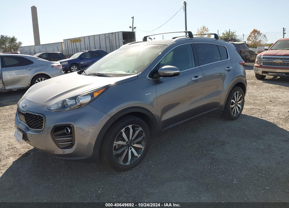 2017 KIA SPORTAGE EX VIN: KNDPNCAC4H7230850