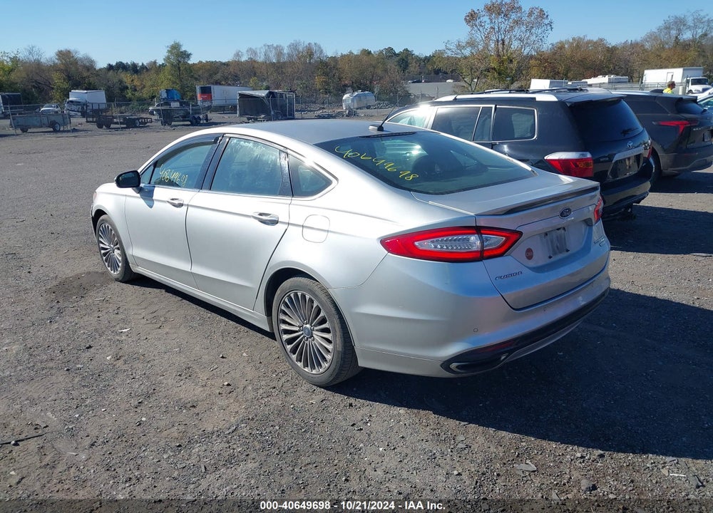 2013 FORD FUSION TITANIUM VIN: 3FA6P0K93DR315808