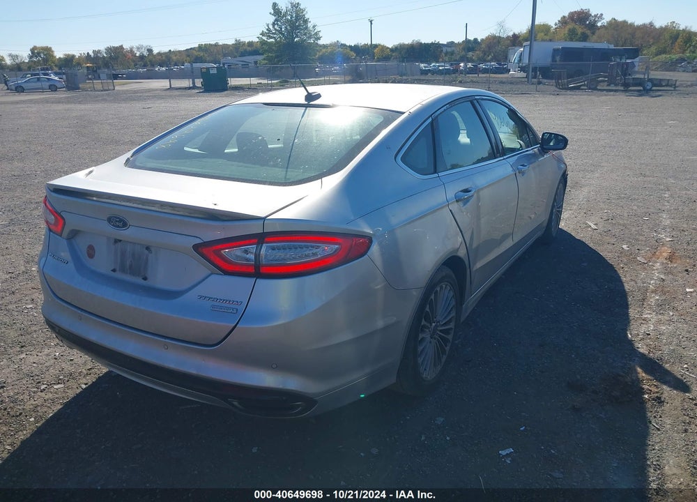 2013 FORD FUSION TITANIUM VIN: 3FA6P0K93DR315808