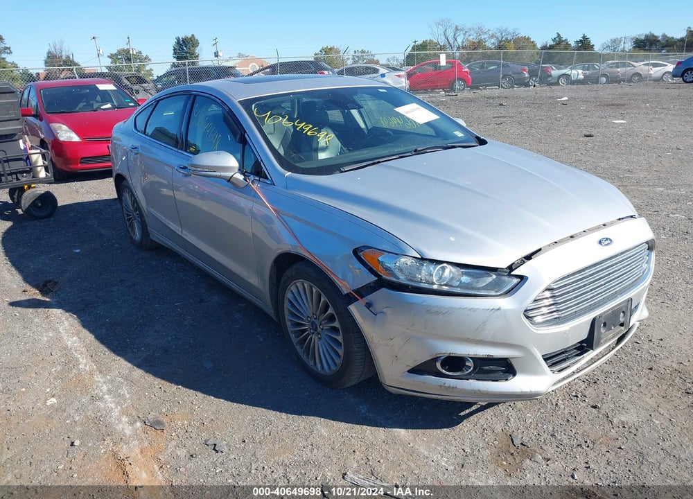 2013 FORD FUSION TITANIUM VIN: 3FA6P0K93DR315808