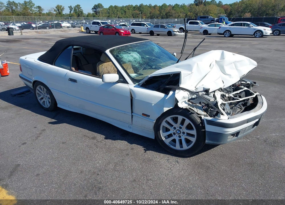 1995 BMW 325 IC AUTOMATIC VIN: WBABJ6320SJD40333