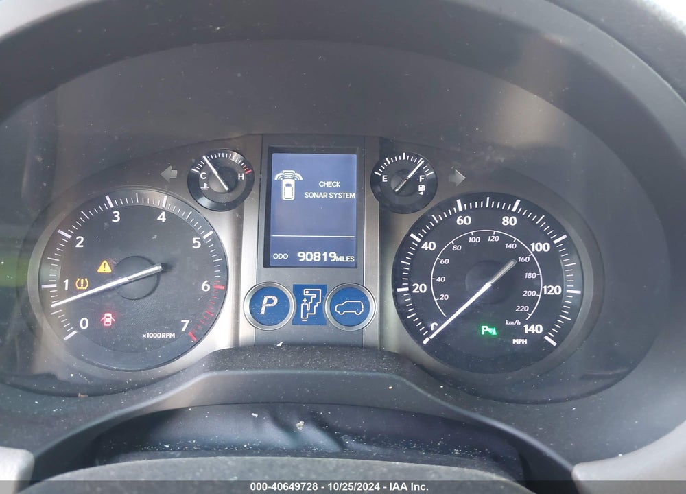 2010 LEXUS 460 VIN: JTJBM7FX0A5014881