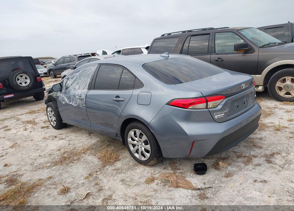 2024 TOYOTA COROLLA LE VIN: 5YFB4MDE2RP193569