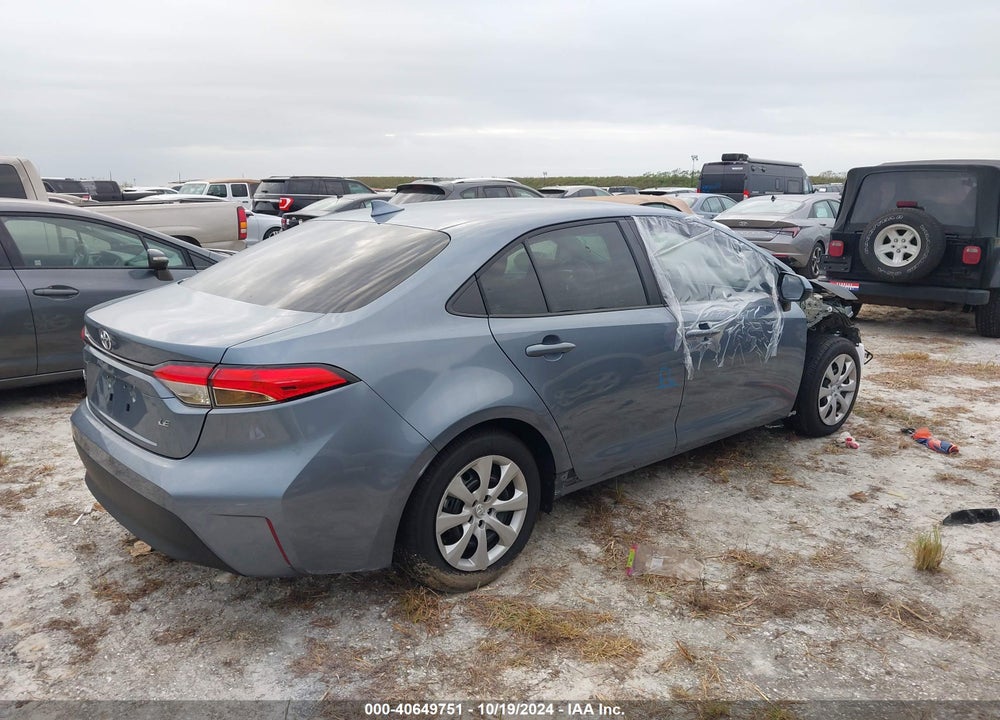 2024 TOYOTA COROLLA LE VIN: 5YFB4MDE2RP193569