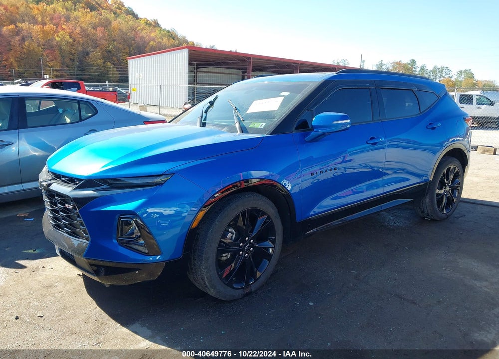 2020 CHEVROLET BLAZER AWD RS VIN: 3GNKBKRSXLS651336