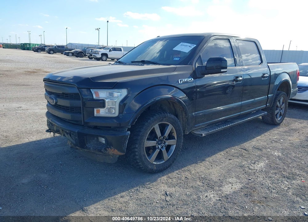 2015 FORD F-150 LARIAT VIN: 1FTEW1EF1FKD01350