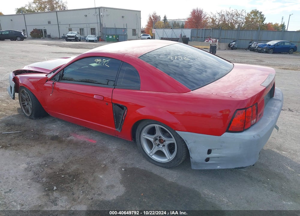 1999 FORD MUSTANG GT VIN: 1FAFP42X2XF157761