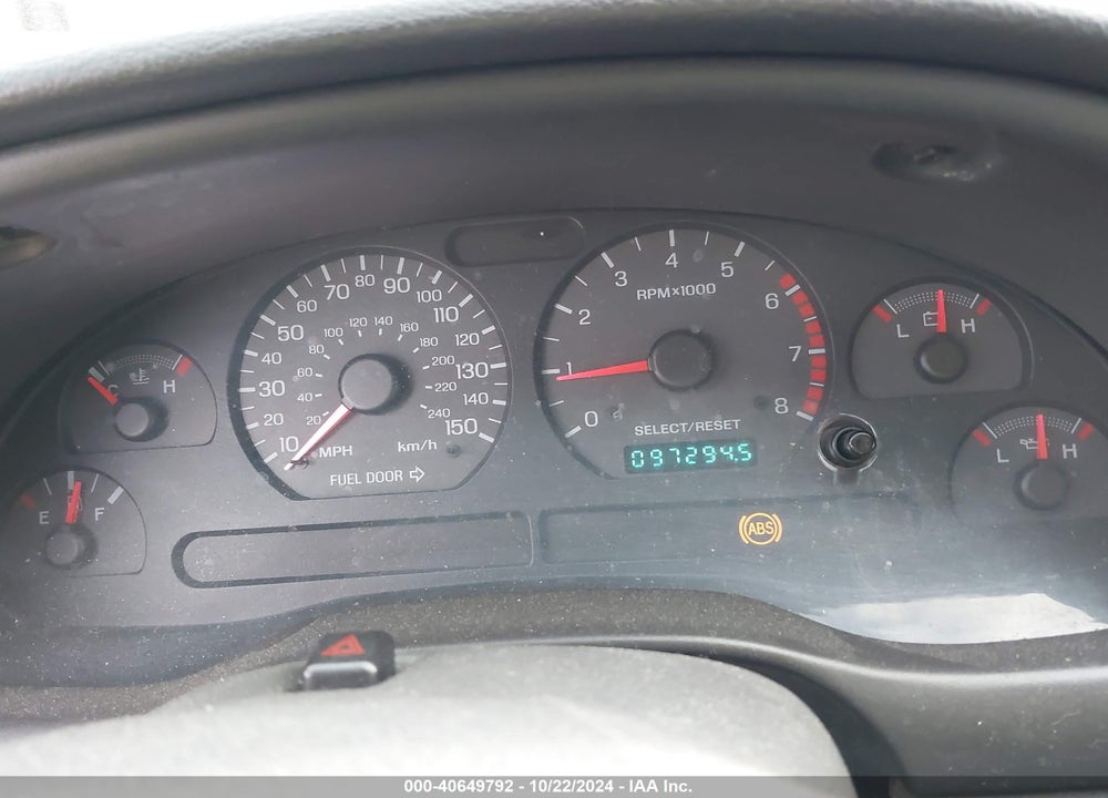1999 FORD MUSTANG GT VIN: 1FAFP42X2XF157761