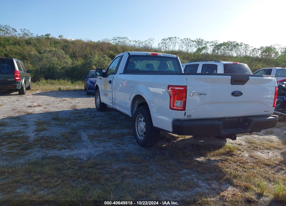 2016 FORD F-150 XL VIN: 1FTMF1C85GKE06684