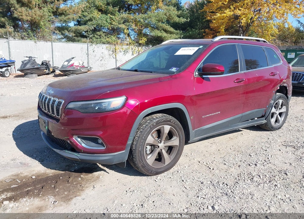 2019 JEEP CHEROKEE LIMITED 4X4 VIN: 1C4PJMDX7KD161726