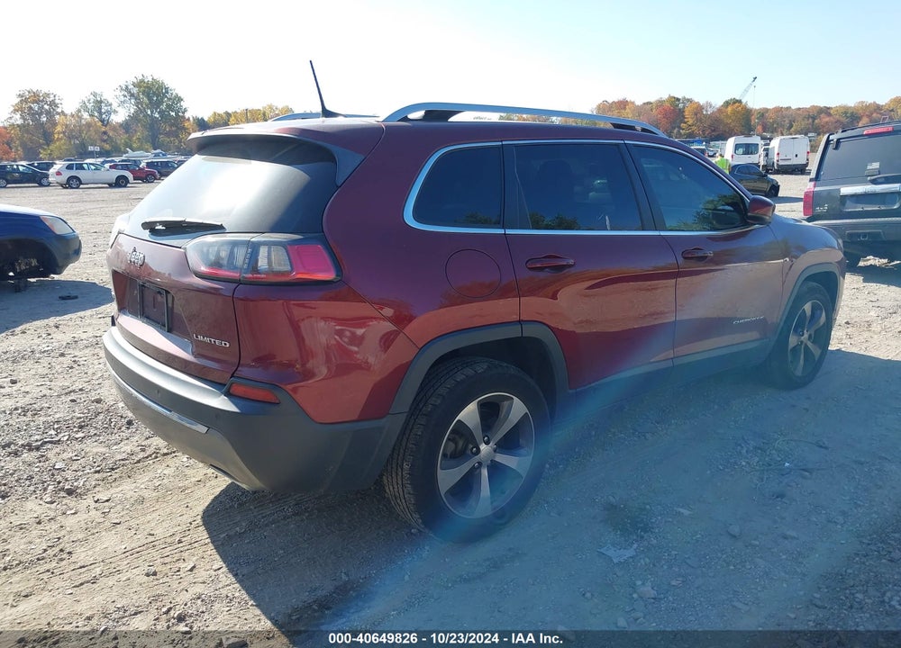 2019 JEEP CHEROKEE LIMITED 4X4 VIN: 1C4PJMDX7KD161726