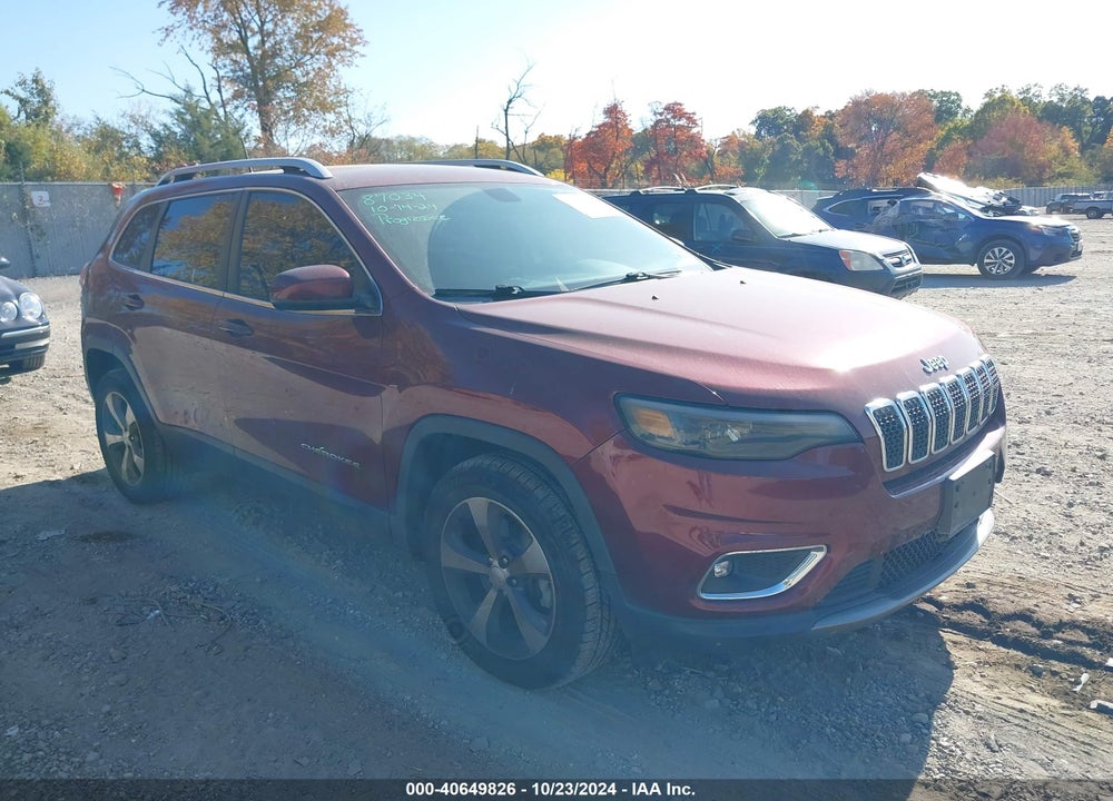 2019 JEEP CHEROKEE LIMITED 4X4 VIN: 1C4PJMDX7KD161726