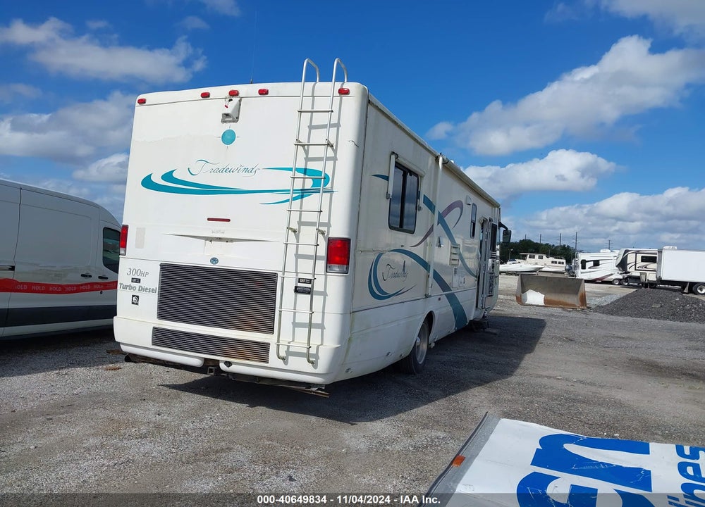 2000 FREIGHTLINER CHASSIS X LINE MOTOR HOME VIN: 4UZ6XJCA8YCF86570