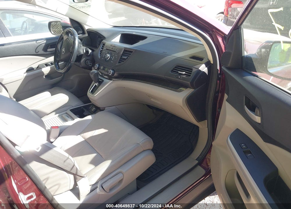 2013 HONDA CR-V EX-L VIN: 5J6RM4H7XDL040766