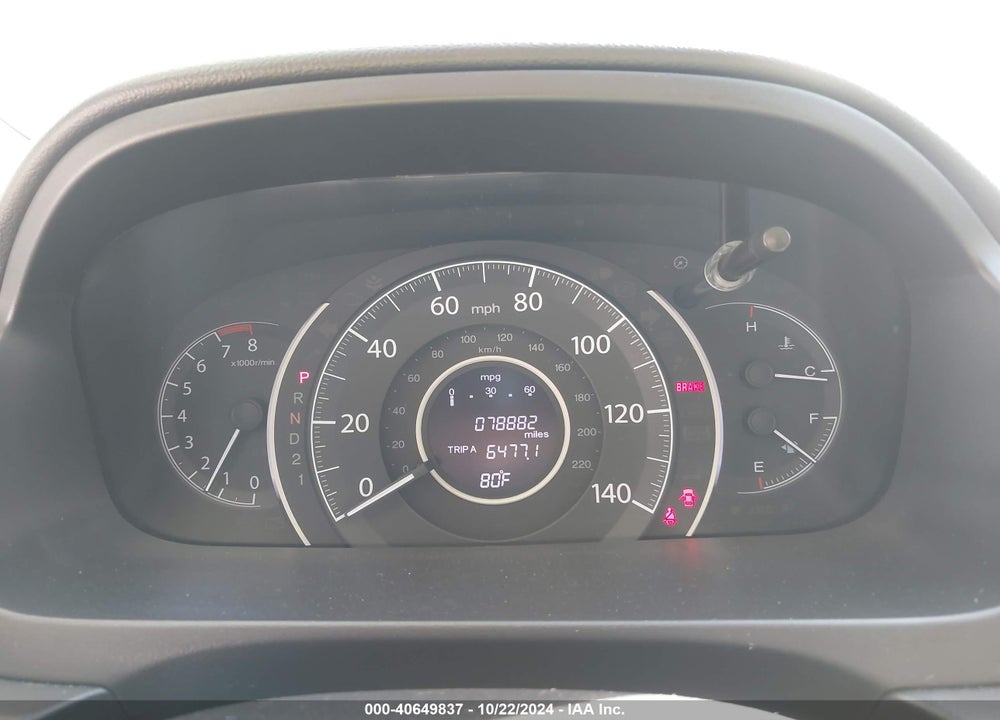 2013 HONDA CR-V EX-L VIN: 5J6RM4H7XDL040766