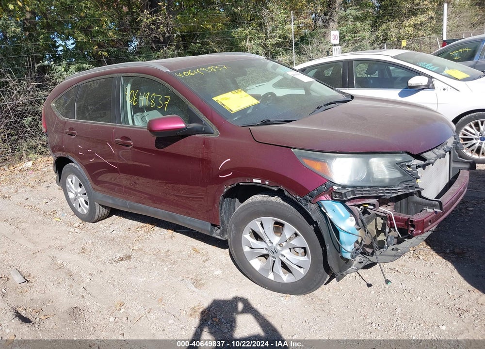 2013 HONDA CR-V EX-L VIN: 5J6RM4H7XDL040766