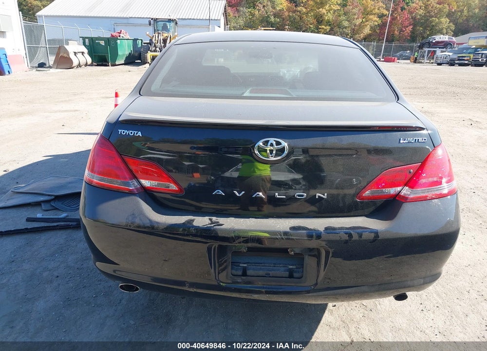 2007 TOYOTA AVALON LIMITED VIN: 4T1BK36B57U193841