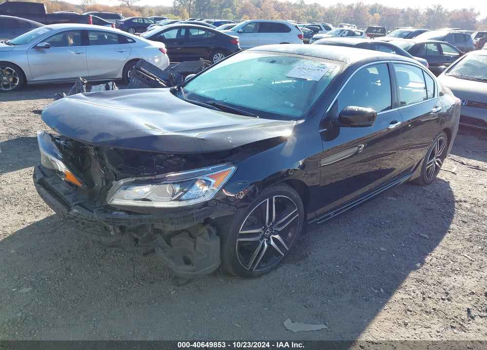 2017 HONDA ACCORD SPORT VIN: 1HGCR2F52HA205487