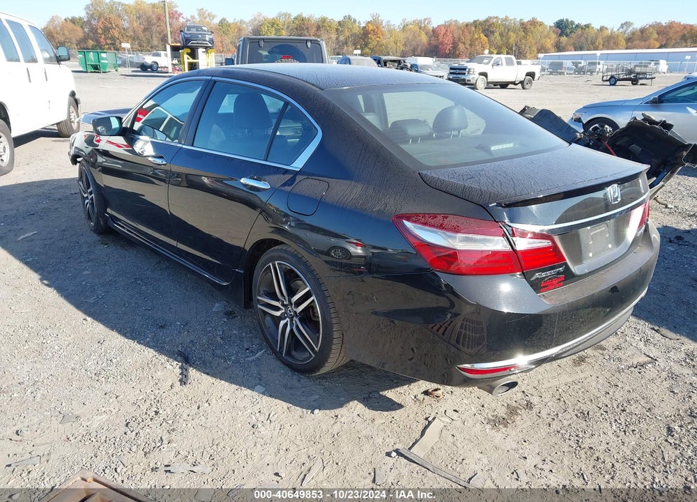 2017 HONDA ACCORD SPORT VIN: 1HGCR2F52HA205487