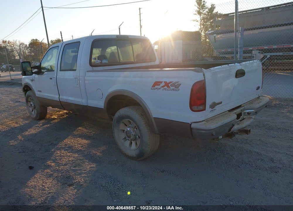 2006 FORD F-250 LARIAT/XL/XLT VIN: 1FTSW21P96ED63116