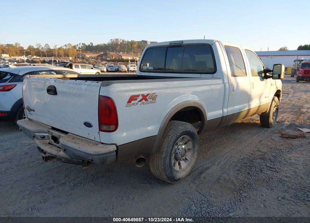 2006 FORD F-250 LARIAT/XL/XLT VIN: 1FTSW21P96ED63116