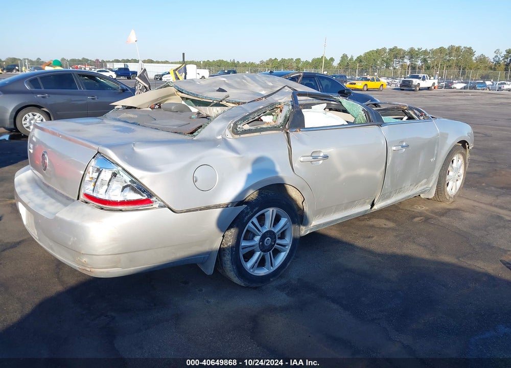 2008 PREMIER MERCURY SABLE VIN: 1MEHM42W58G606556