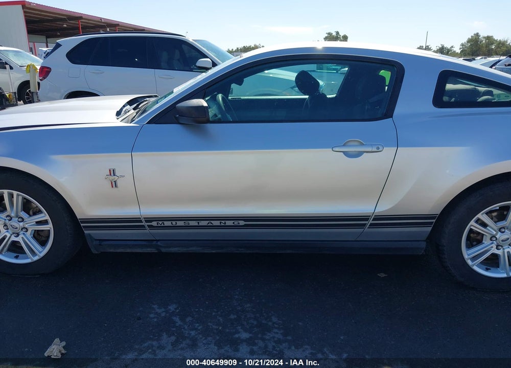 2012 FORD MUSTANG V6 VIN: 1ZVBP8AM5C5251119