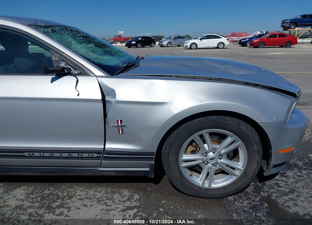 2012 FORD MUSTANG V6 VIN: 1ZVBP8AM5C5251119