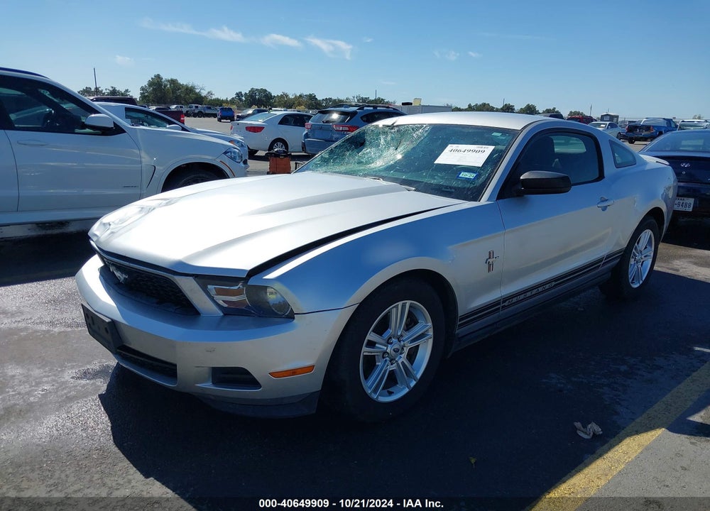 2012 FORD MUSTANG V6 VIN: 1ZVBP8AM5C5251119