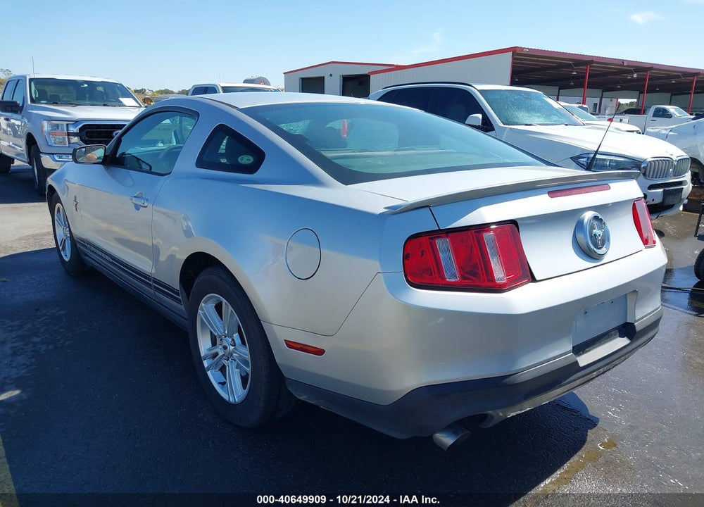 2012 FORD MUSTANG V6 VIN: 1ZVBP8AM5C5251119