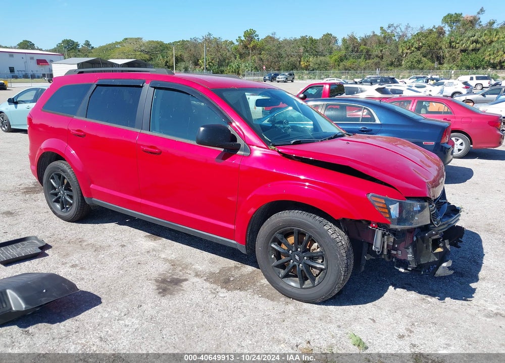 2020 DODGE JOURNEY SE VALUE VIN: 3C4PDCAB7LT278809
