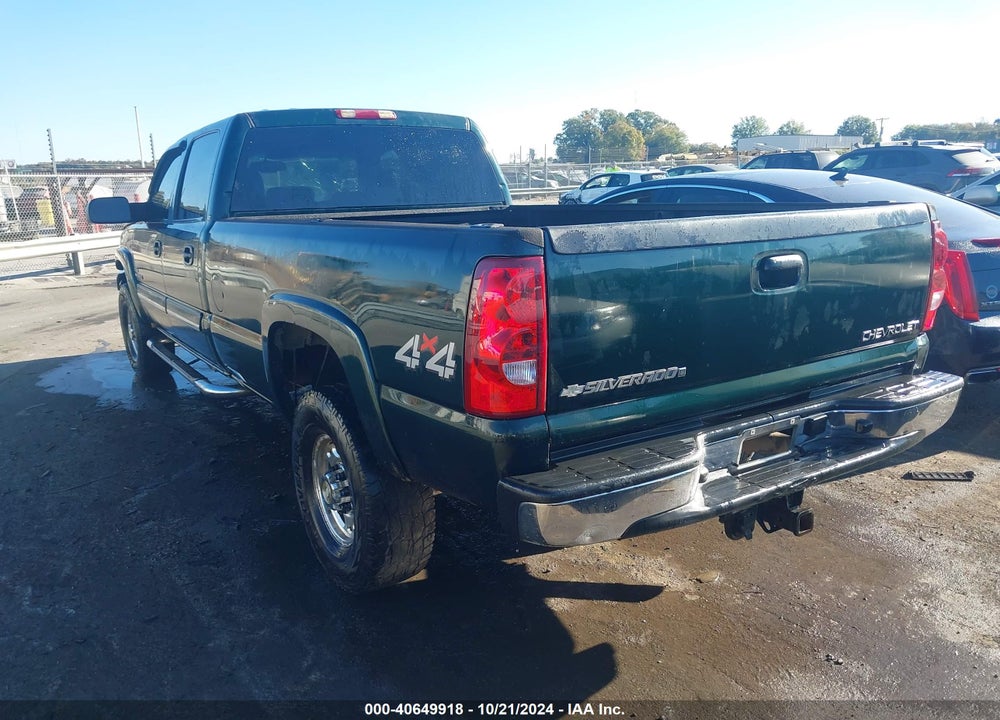 2003 CHEVROLET SILVERADO 2500HD LT VIN: 1GCHK23103F194706