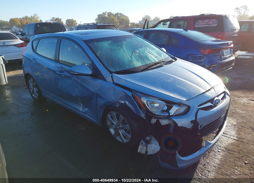 2013 HYUNDAI ACCENT SE VIN: KMHCU5AE8DU066542