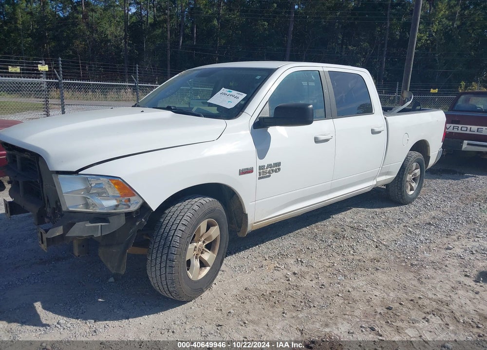 2019 RAM 1500 CLASSIC VIN: 1C6RR6TT8KS613083