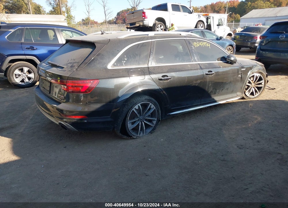 2018 AUDI A4 ALLROAD VIN: WA18NAF41JA064221