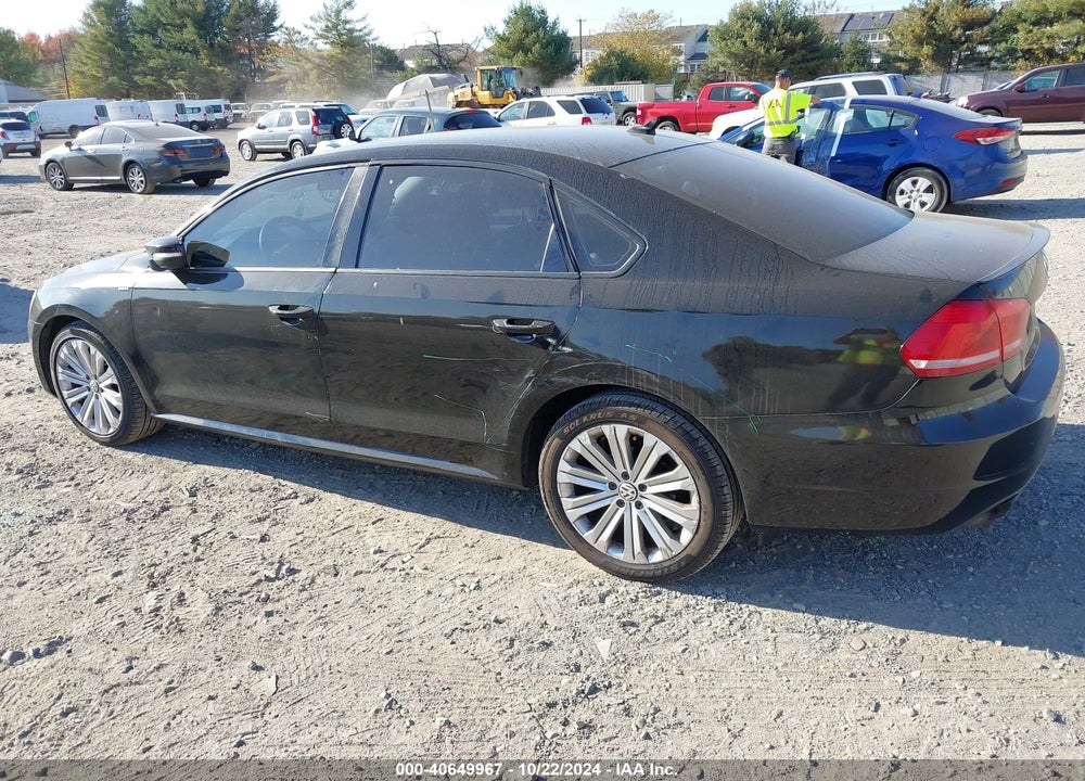 2014 VOLKSWAGEN PASSAT 2.5L S VIN: 1VWAP7A34EC024824