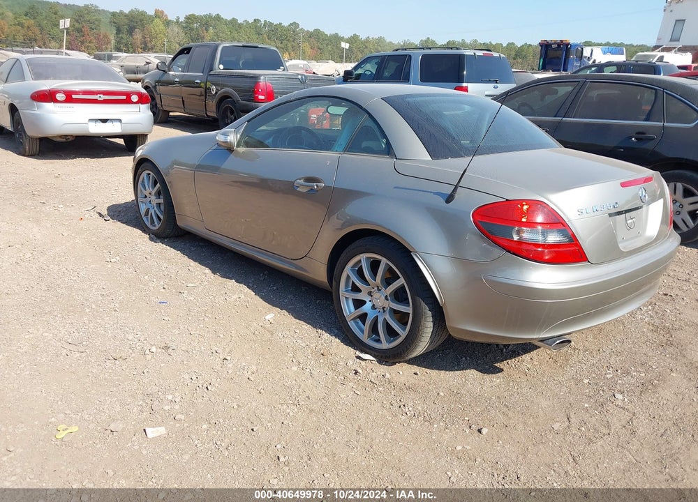 2006 MERCEDES-BENZ SLK 350 VIN: WDBWK56FX6F097130