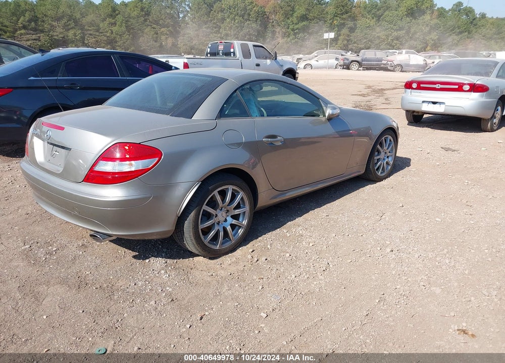 2006 MERCEDES-BENZ SLK 350 VIN: WDBWK56FX6F097130